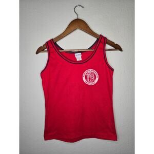 Vintage California Tank Top Womens Medium Red Mammoth Mountain Outdoor Tee 90s